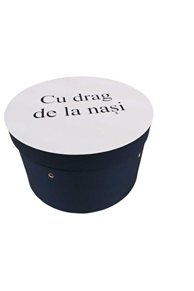 Inovius Cutie Transport Trusou Botez, "Cu drag de la nasi" Negru - CTB21