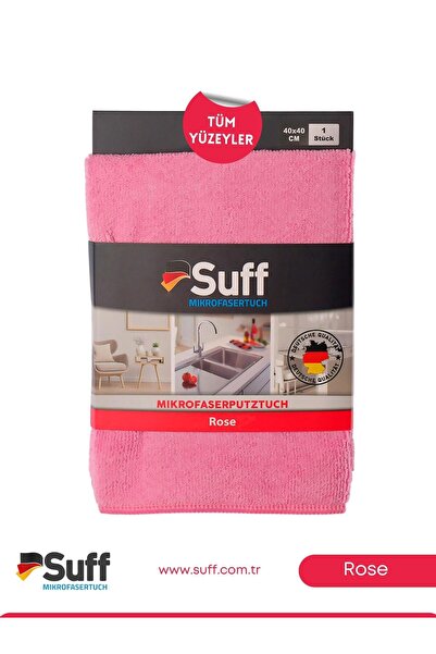 Suff Rose Yüzey Bezi 40x40 | Pembe