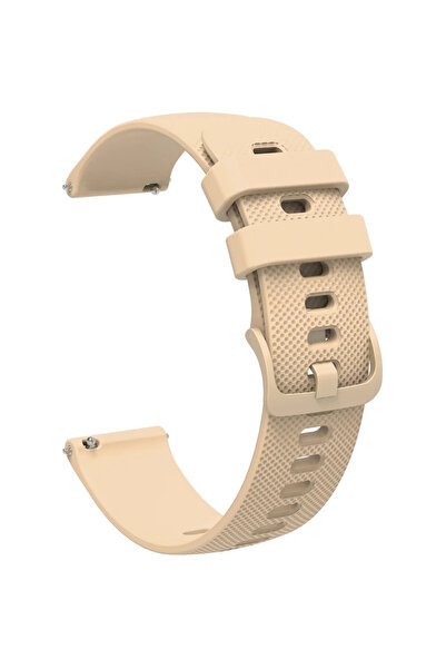 Hurtel Silicone Strap for Huawei Watch GT2 / GT3 42mm - Beige