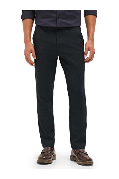The Bear House بنطلون رجالي رسمي سادة قصة ضيقة