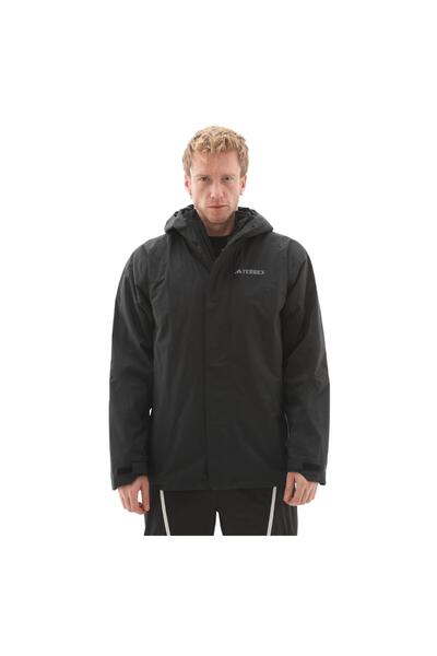 adidas Jv8686-E Mt Flc 3in1 Jkt Men's Jacket Black