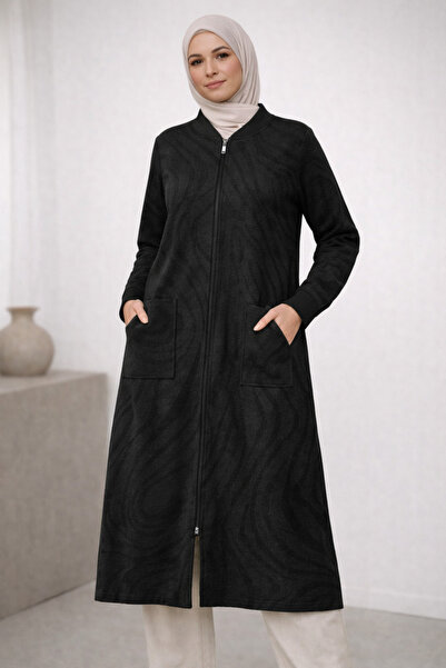 TBT Zippered Long Cardigan