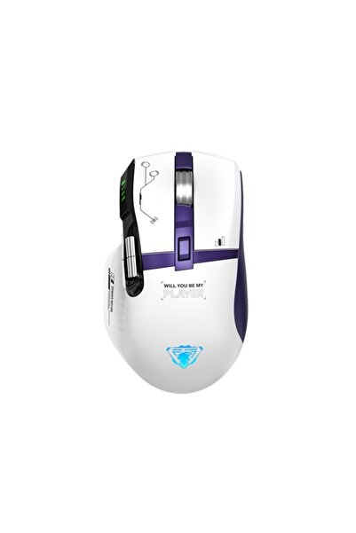 gaman 6D Üç Modlu Kablosuz Gaming Mouse - 12000 DPI, Multimedya Tekerleği, RG...