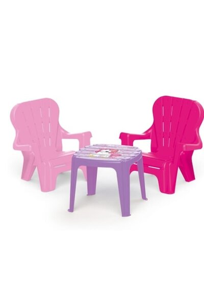 OEM Pink and Purple Children's Table and Chair Set - Concept E Efrall