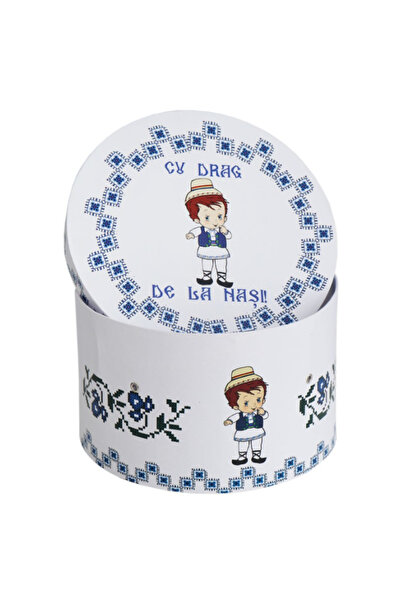 Inovius Cutie Transport Trusou Botez, Model Traditional Baiat - CTB12