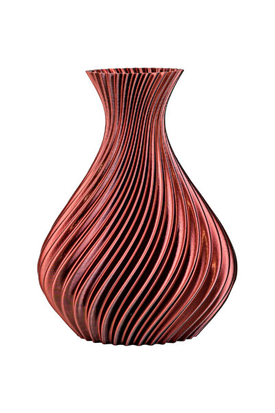 NO BRAND Vază Rose Curve – Eleganța curbelor florale în designul contemporan