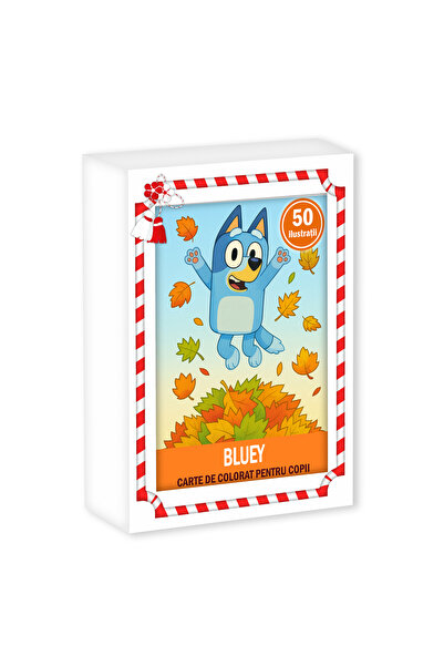 Legendary Gifts Coloring book, A6 format in box, model: Bluey