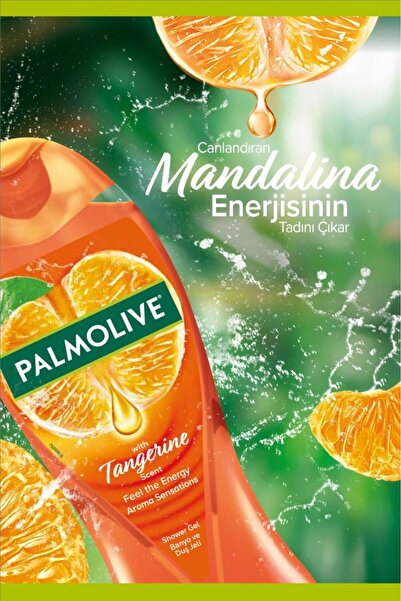 Palmolive Aroma Sensations Feel the Energy Mandalina Kokulu Banyo ve Duş Jeli 500 ml Vücut Şampuanı