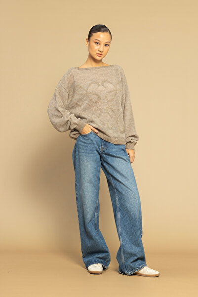 Nisan سترة تريكو بياقة كاياك