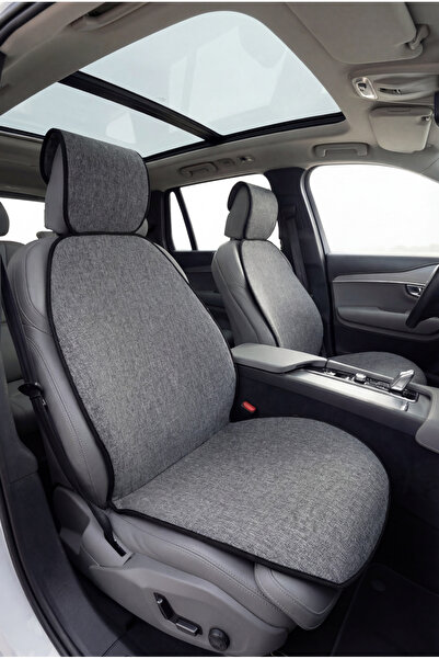 Panda Kılıf Panda Troy Series Linen Fabric Car Seat Front Cushion Set - Front...