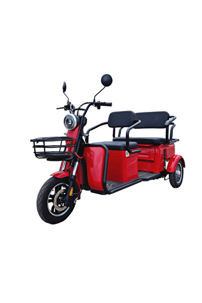 Move Eco Triciclu electric persoane 2 locuri P1-00 EEC Roșu