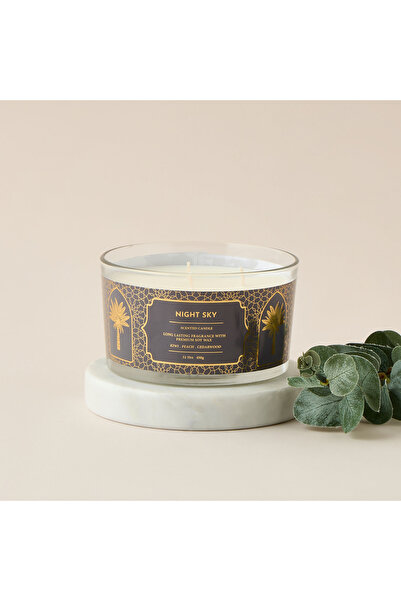 Scent.d London شمعة معطرة برائحة سماء الليل - 450 غرام