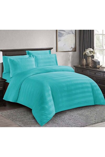 Sky Home Premium Damask Bed Linen - 6 Pieces, 230x250 cm