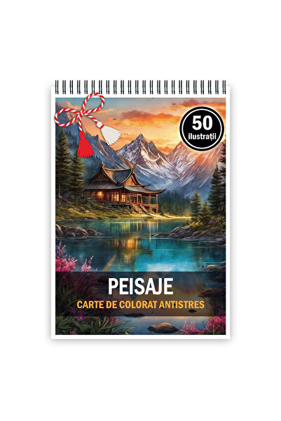 Legendary Gifts Martisor de colorat, 50 de ilustratii format A5, carte de col...