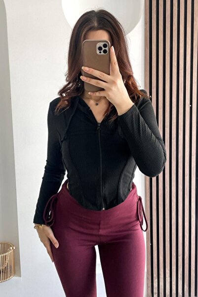 Noa&Noa تفاصيل مزينة بسحاب - أسود - أسود