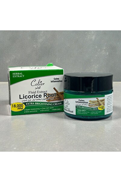 colier كريم كولير لتفتيح البشرة بخلاصة جذور عرق السوس