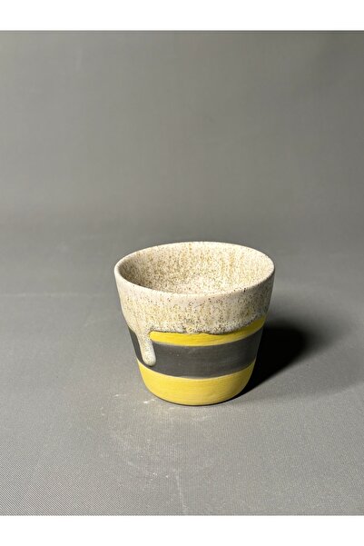 Molecule Classic Yellow-Grey Espresso Cup
