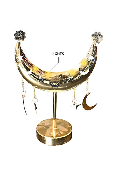 Al Nawader Village فانوس رمضان على شكل هلال