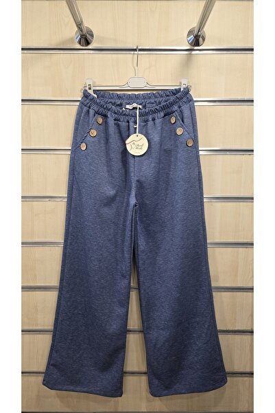 Park Moda Modal Pants with Button Detail