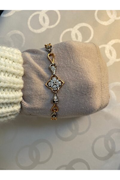 karpuzbutiks سوار فضي على شكل وردة من الفولاذ من شوبينغ