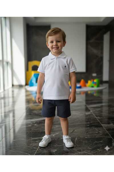 Pierre Cardin polo yaka 2'li Takım