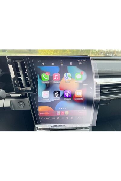 ZDN Case واقي شاشة نانو 9H لسيارة رينو أوسترال 12 بوصة متعدد الوسائط 2025