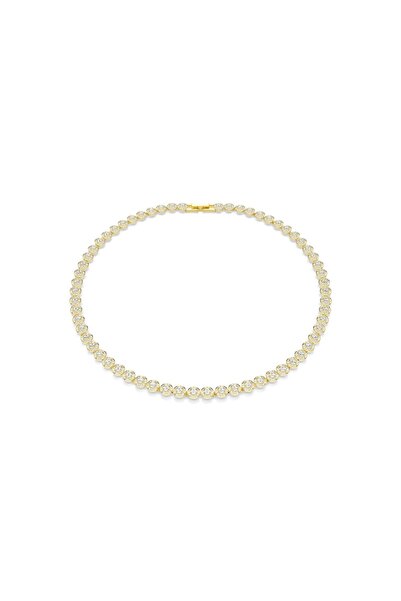 Swarovski 5751560 قلادة أونا: قلادة صغيرة بتصميم كراي/جوس