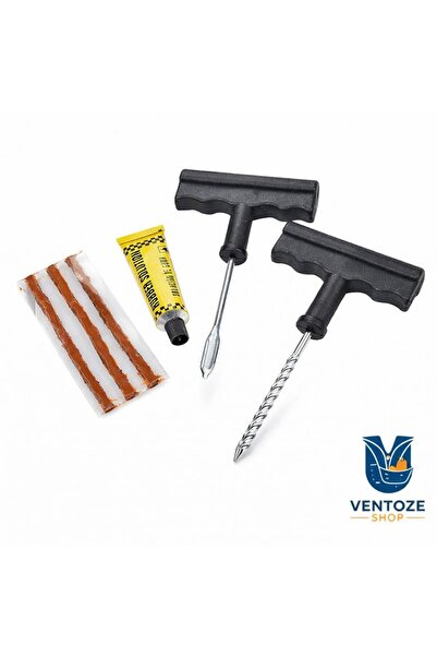 Ventoze Araç Lastik Tamir Seti – Oto Acil Durum Lastik Onarım Kiti