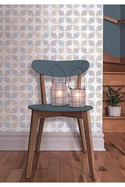 ugepa Tapet retro floral bucatarie, living, hol