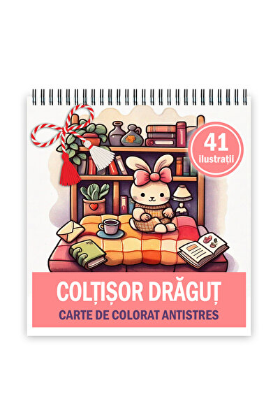 Legendary Gifts Coloring book, 41 illustrations A5 format, with metal spiral,...