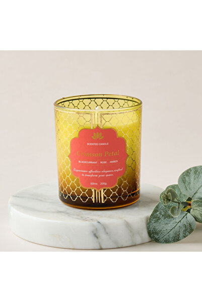 Lifestyle شمعة معطرة برائحة بتلات قرمزية من جولدن سوق - 50 ساعة