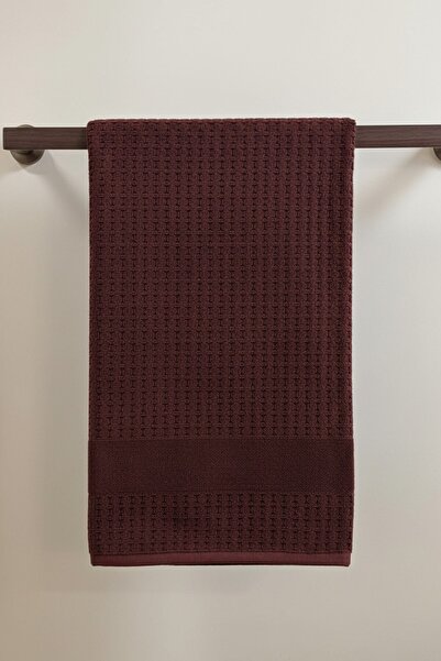 Anılsan Mist Brown Hand Towel - 50X90 Cm, 230Gr, 100% Cotton