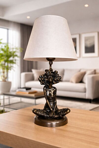 By çeliktürk El Yapımı El Boyaması Dekoratif Abajur | Eskitme Özel Tasarım Ma...