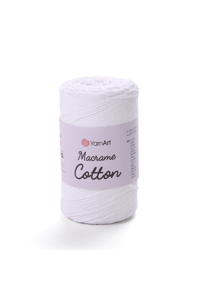 Yarnart Macrame Cotton 3-Pack Advantageous 80% Cotton 20% Polyester – 250 g 2...