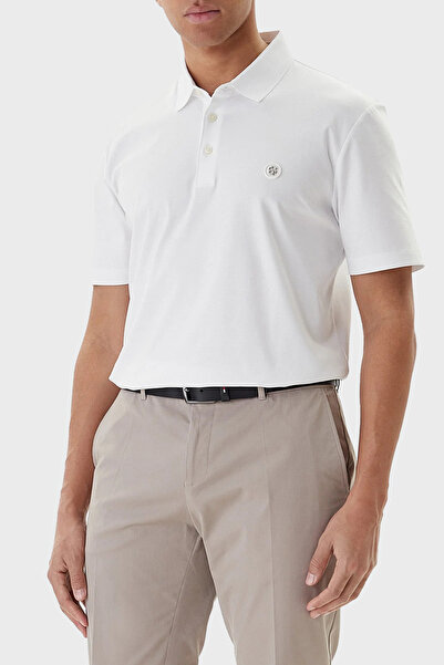 BOSS With Logo 100% Cotton Regular Fit Button Polo Men's Polo 50555829 100