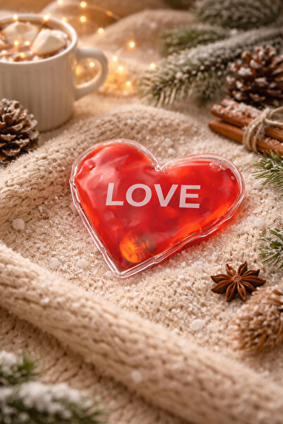 DİVAYS Kalp Şekilli Jel Cep Sobası – Isıtmatik El Isıtıcısı, Tek Kullanımlık,...