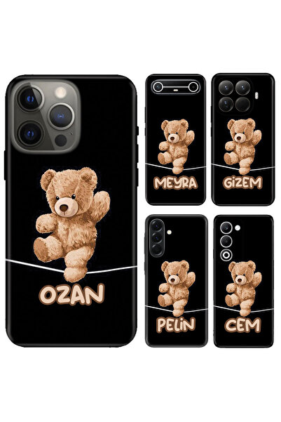 OPPO Reno 4 5 6 7 13F 14F A54 A74 A5 A6 Pro A16 Kılıf İsim Yazılı Silikon Ted...