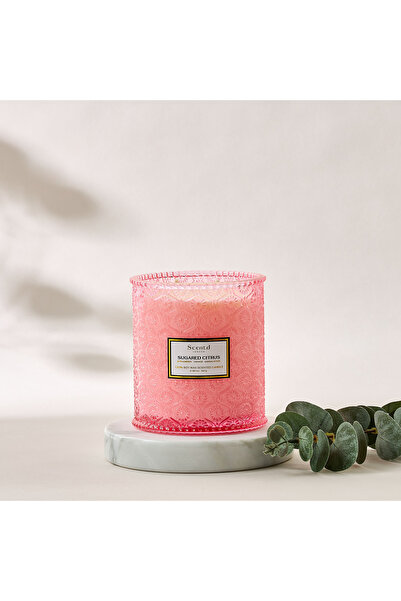 Scent.d London Sugared Citrus 2-Wick Jar Candle - 567 gms