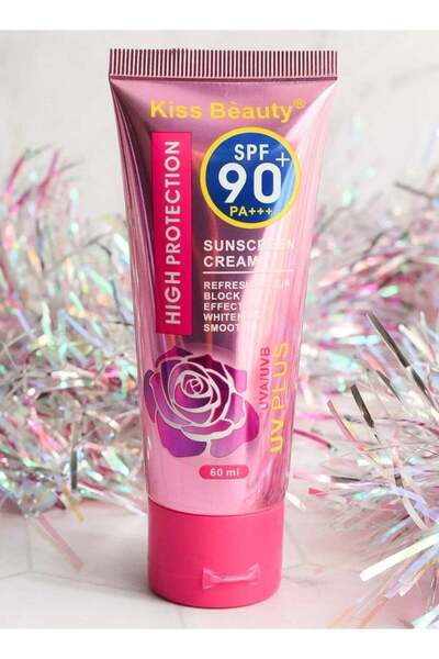 Kiss Beauty Sunscreen Cream SPF90 PA +++ 60ml