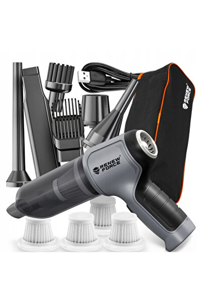 Renew Force Portable Handheld Vacuum Cleaner, Wireless Cordless Vacuum Cleane...