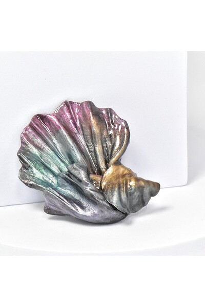 NARRU Broșă Iris lucrata manual