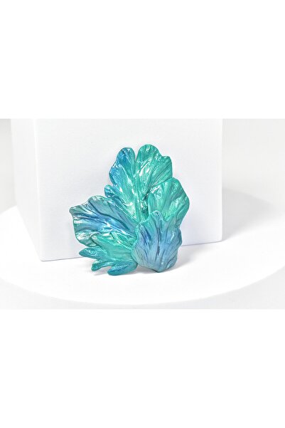 NARRU Broșă Iris lucrata manual