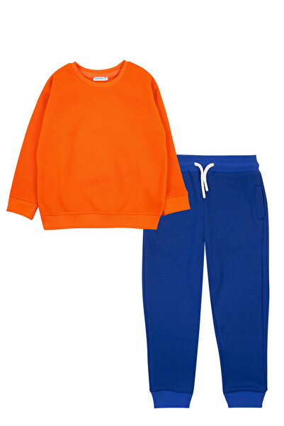 Mavipink Παιδικό Βαμβακερό Σετ Φόρμας 3 Νημάτων με Κορδόνια (Μπλούζα και Παντ...