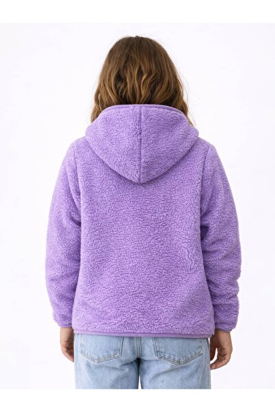 Coredra Children's Plush Hooded Jacket - C611