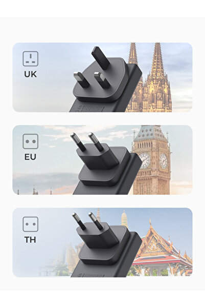 AUKEY COMET SLIM 67W PD Wall Charger with GaN Technology C4-GY