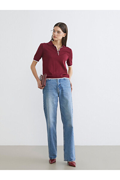 LC Waikiki Sparkling Choices from Shining Store Straight Fit Women's Jean Pants