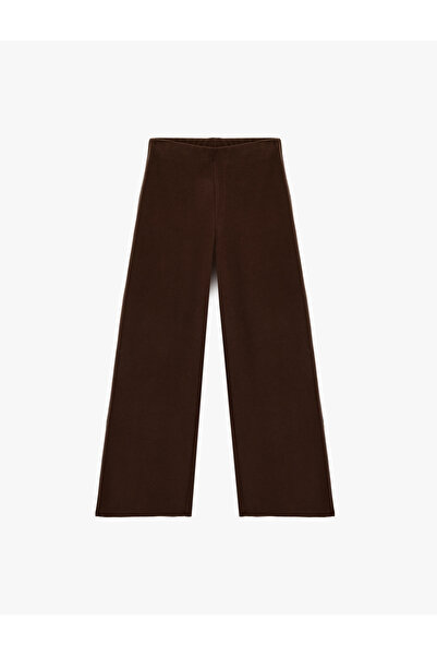 Koton Standard Waist Wide Leg Pants