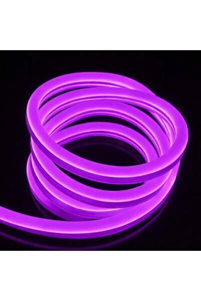 SAKİN ENERJİ Neon Şerit Led 220 Volt Esnek Silikonlu Aydınlatma + Fiş Dahil (...