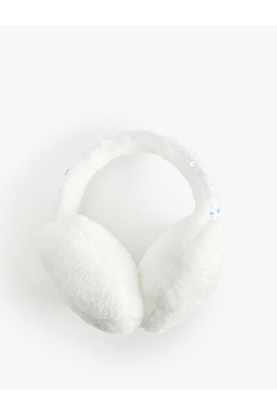 Koton Căști de pluș cu detaliu de paiete