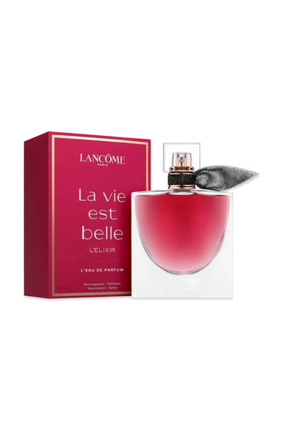 Lancome عطر La Vie Est Belle L'Elixir للنساء، أو دو بارفان، 50 مل، قابل لإعاد...